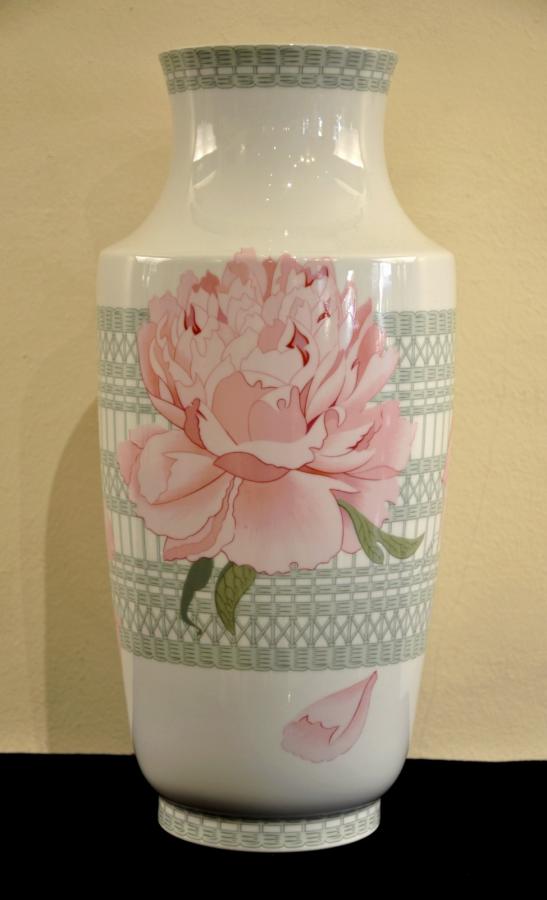 HermÃ¨s Paris Vase Peonies Porcelain Limoges , More Informations...