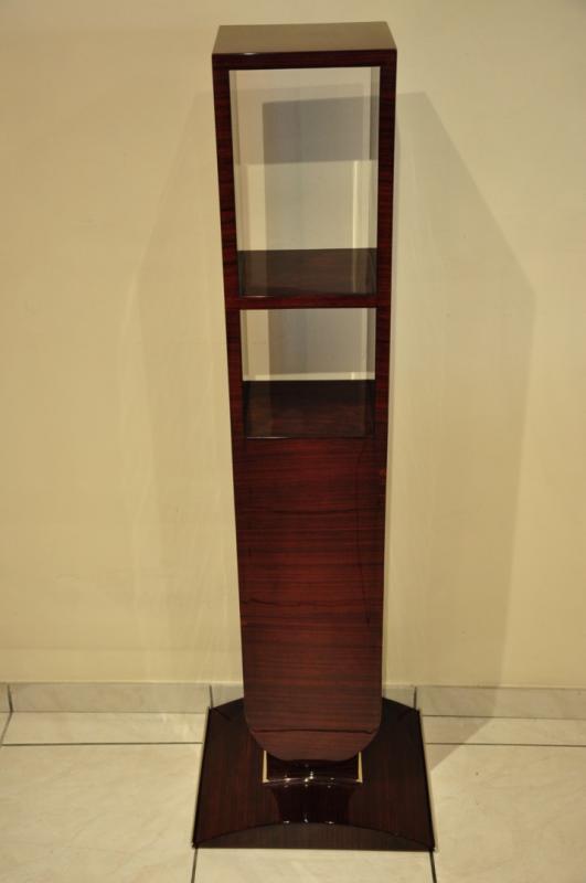 JULES LELEU COLUMN in ROSEWOOD ART DECO 1930, More Informations...