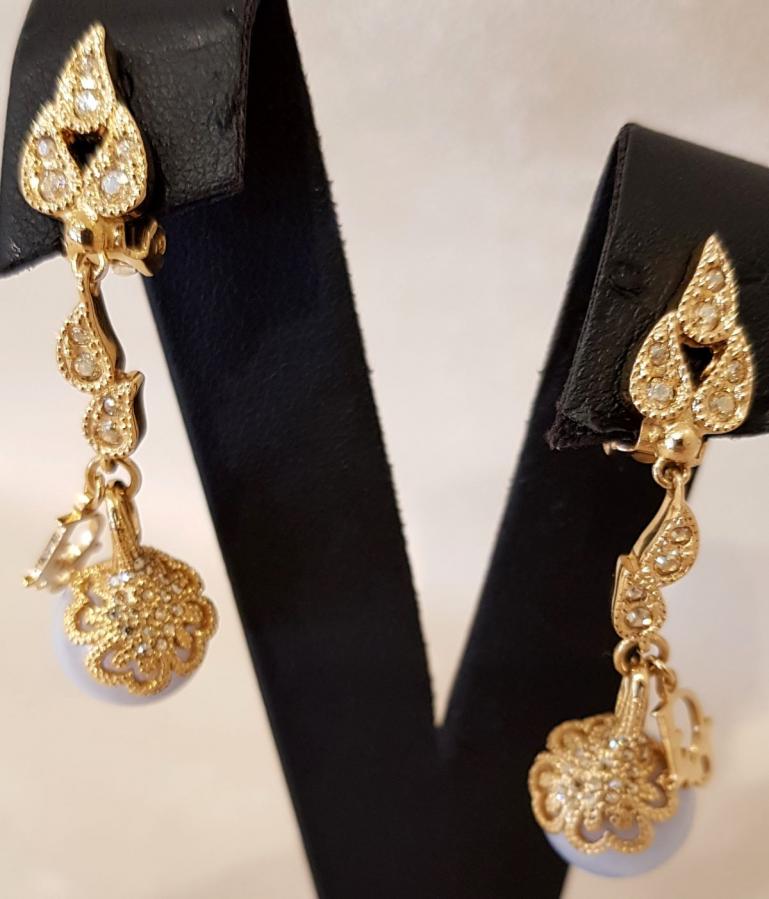 DIOR PARIS PAIR OF EARRINGS , More Informations...